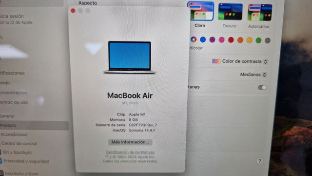 MAC BOOK AIR 13" CHIP M1