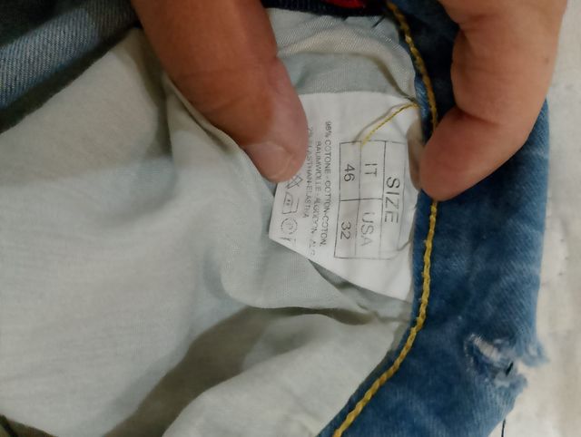 Pantaloncini uomo a jeans
