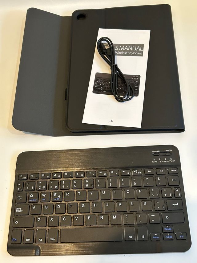 Hofsos Funda teclado Lenovo Tab M10 (3gen)  10.1
