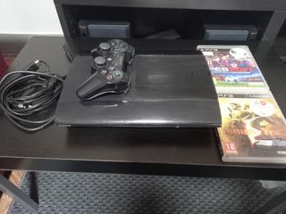 Play station 3,superslim,mando original