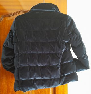 Cazadora terciopelo acolchada