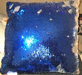 Cuscino paillettes 