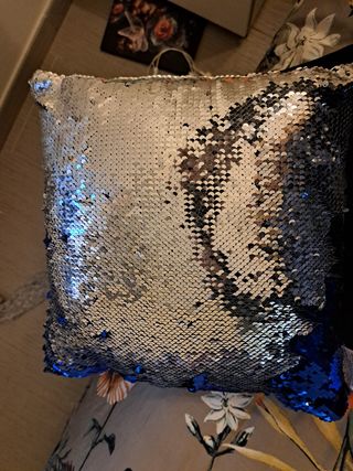 Cuscino paillettes 
