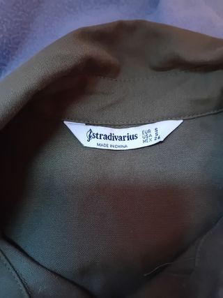 Vestido manga larga Stradivarius