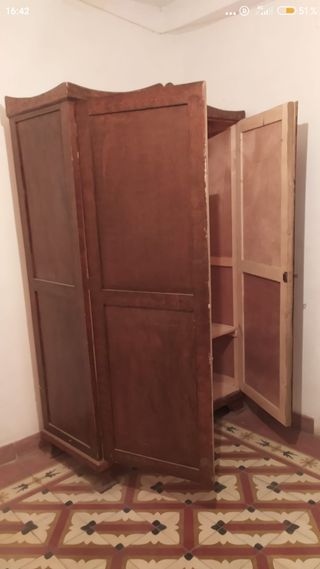 ARMARIO ROPERO ANTIGUO