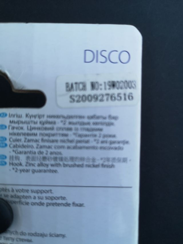 5 Perchas de baño Sensea