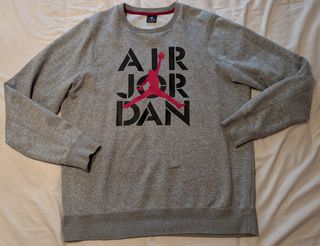 Sudadera Air Jordan gris XL 