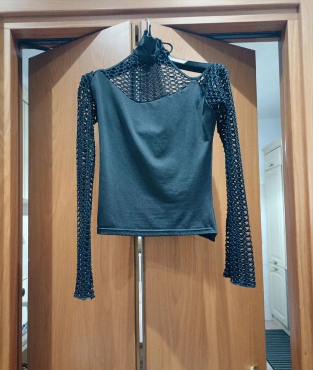 Maglia a rete con girocollo - OUTX