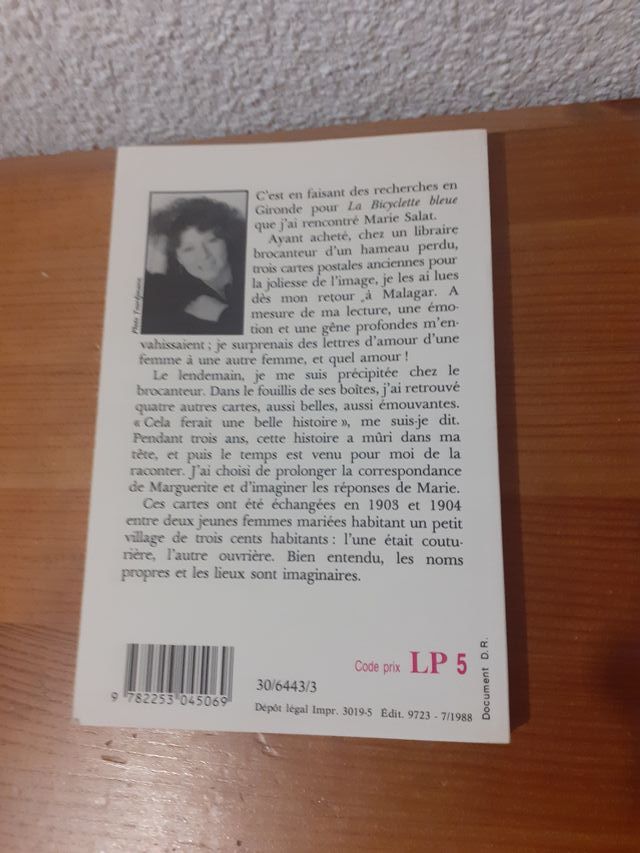 Régine Deforges, libro en francés Escuela Idiomas