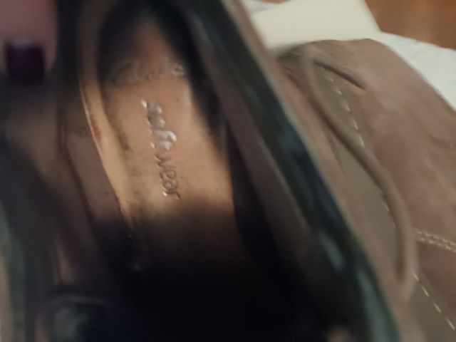 Botines cuña Clarks