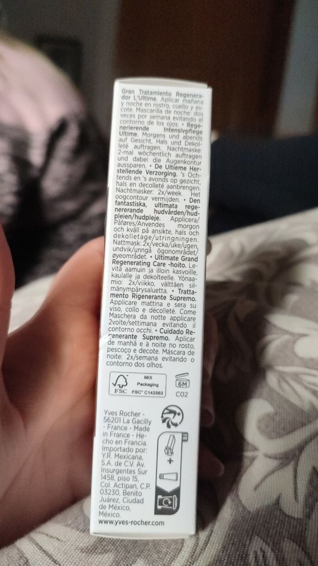 crema anti edad global yves rocher