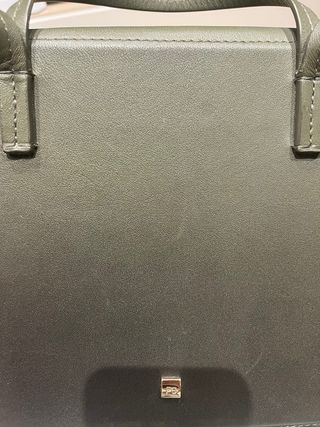 Bolso verde piel Purificación García