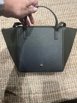 Bolso verde piel Purificación García