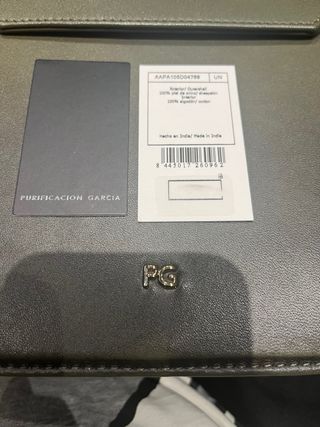 Bolso verde piel Purificación García