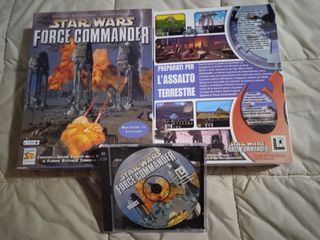 Pc Game Star Wars Force Commander Big Box 2000 ITA