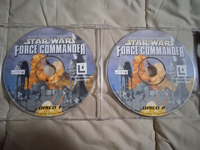 Pc Game Star Wars Force Commander Big Box 2000 ITA