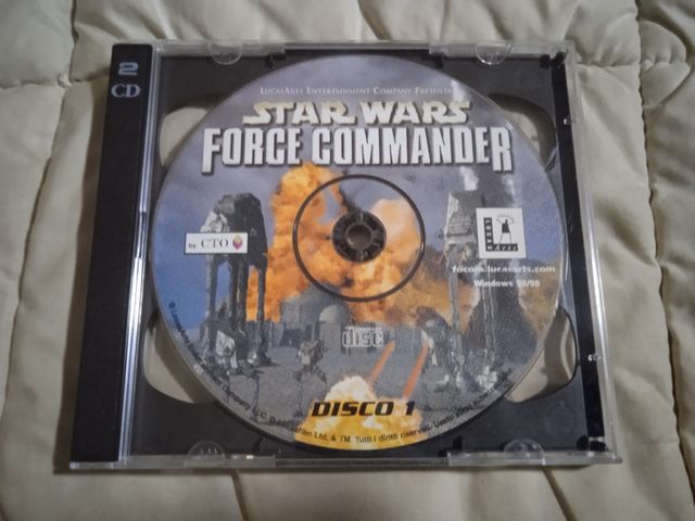 Pc Game Star Wars Force Commander Big Box 2000 ITA