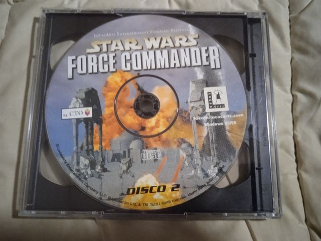 Pc Game Star Wars Force Commander Big Box 2000 ITA