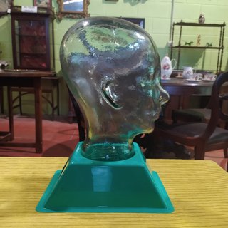 EXPOSITOR CABEZA DE CRISTAL DE VICKS