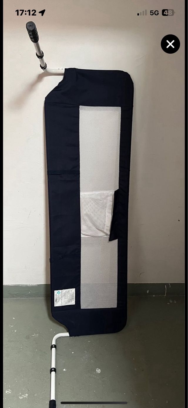 Barra de seguridad para cama de bebes