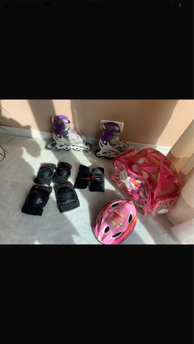 Patines niña casi nuevos