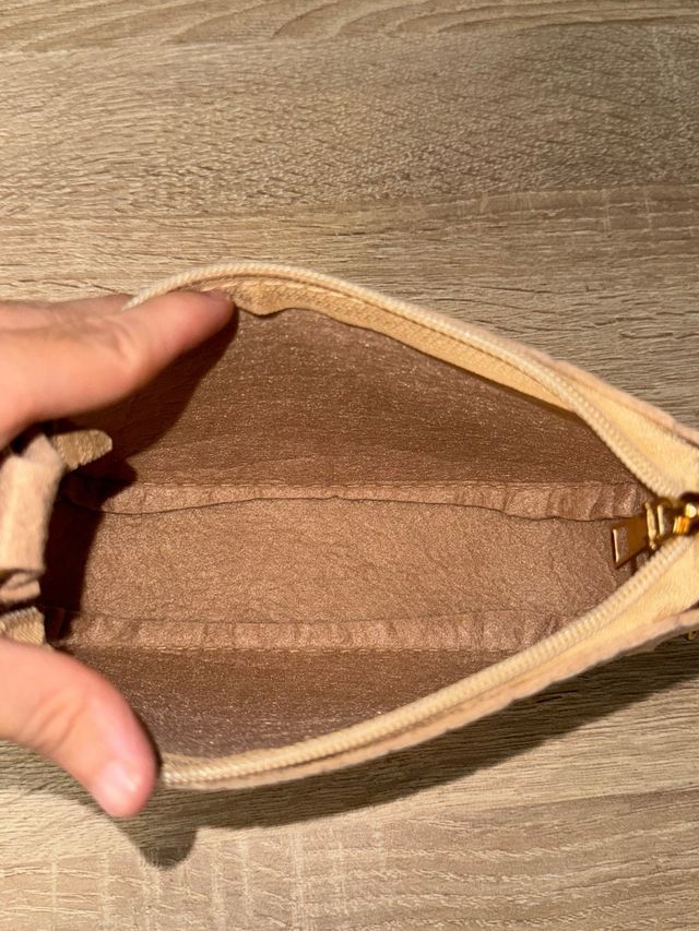 Bolso de hombro con diseño de fieltro🤎