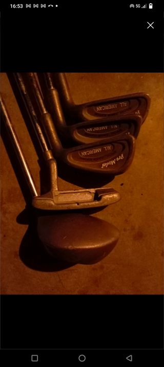 Set de palos de golf all america