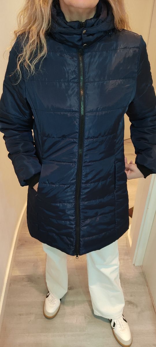 Chaqueta anorak larga