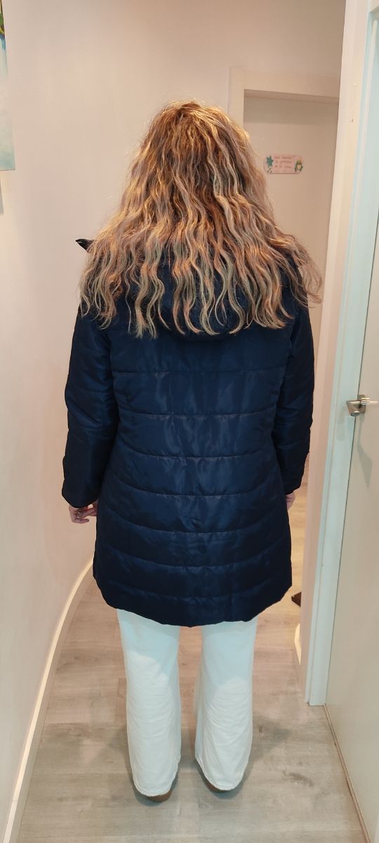 Chaqueta anorak larga