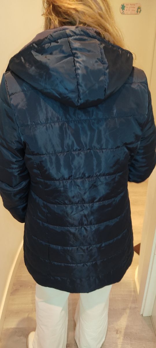 Chaqueta anorak larga