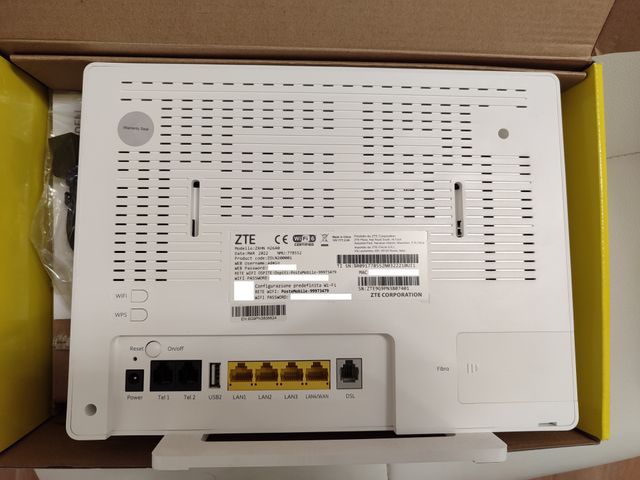 Modem router FFTC/FTTH/4G ZTE ZXHN H2640W