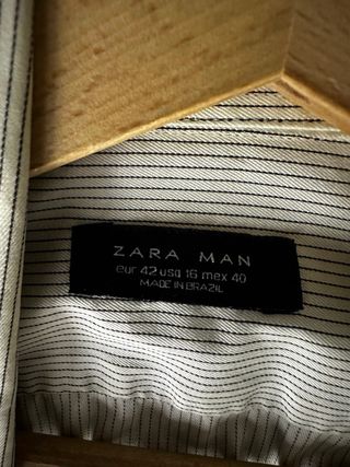 Camisa Rayas Zara