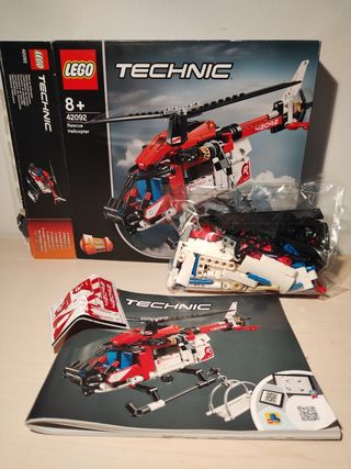 Lego technic elicottero salvataggio
