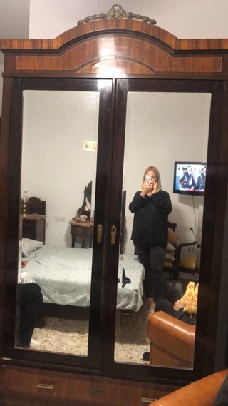 Dormitorio  de 1900 de mi abuela .