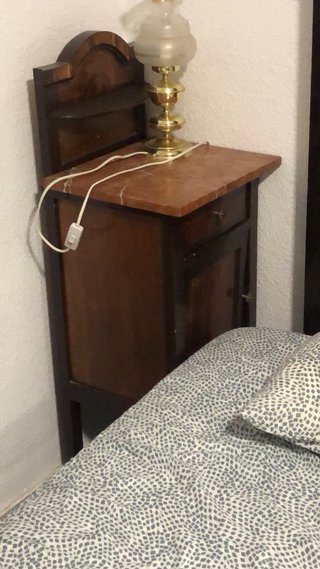 Dormitorio  de 1900 de mi abuela .