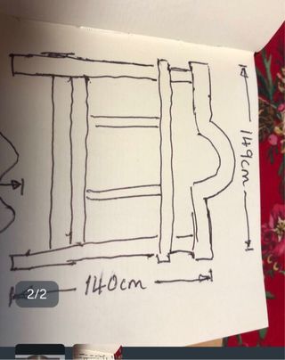 Dormitorio  de 1900 de mi abuela .