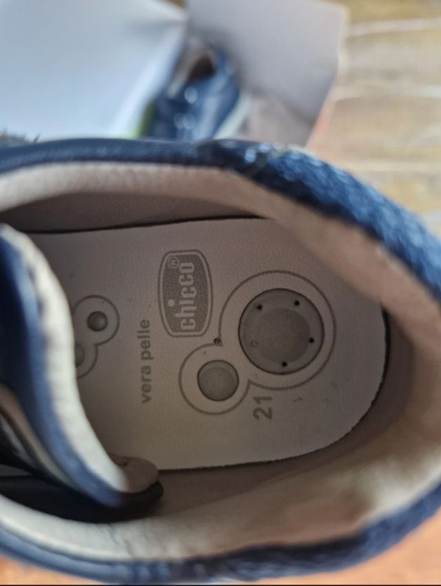 Scarpina chicco tg 21