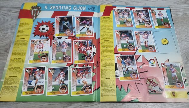 Album cromos Panini 94-95