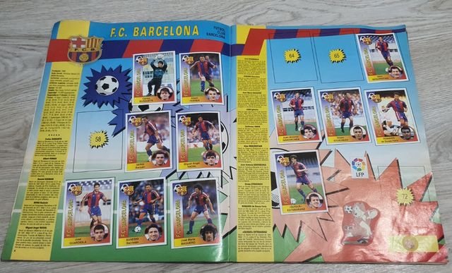 Album cromos Panini 94-95