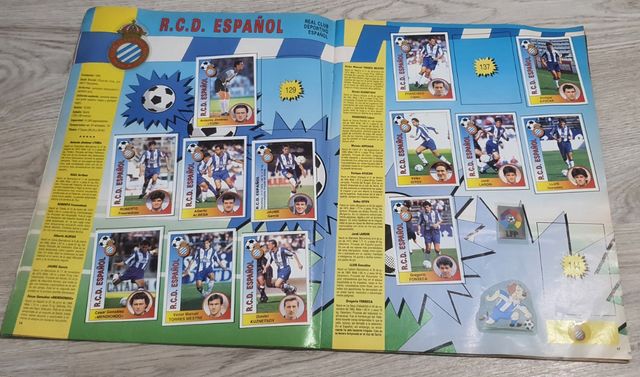 Album cromos Panini 94-95