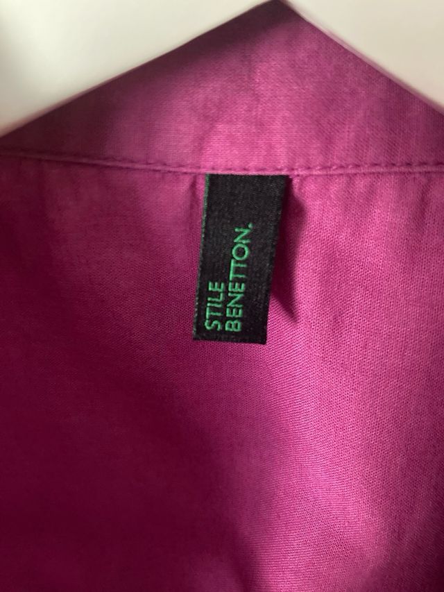 Camisa rosa Benetton