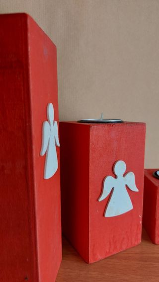 Portacandele natalizi