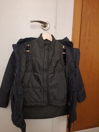 Chaqueta y chaleco infantil Calvin Klein