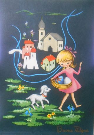 Catolina augurale Buona Pasqua