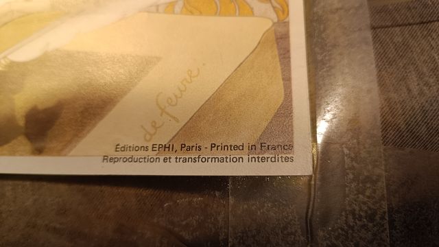 Par de láminas Art Noveau Ed EPHI París