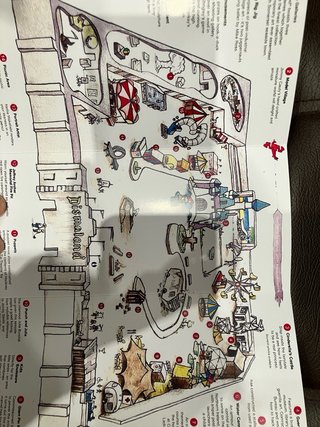 Banksy Mapa de Dismaland