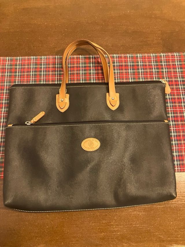 Bolso de piel porta documentos El Potro