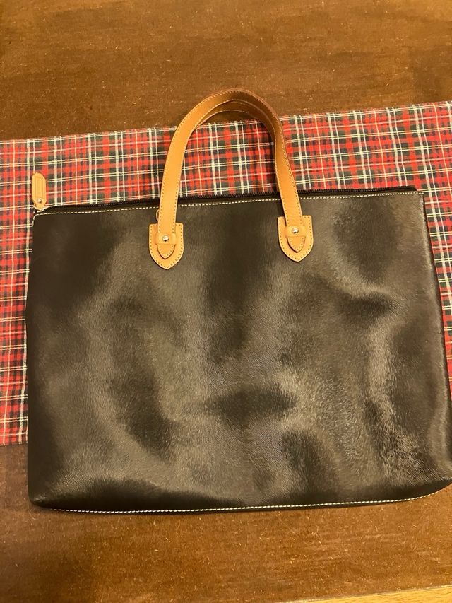 Bolso de piel porta documentos El Potro