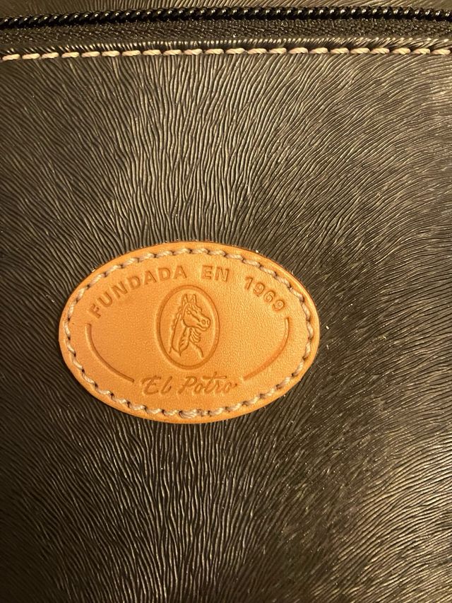 Bolso de piel porta documentos El Potro