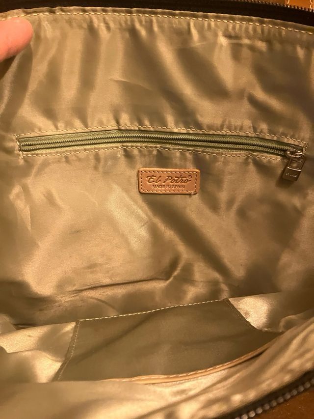 Bolso de piel porta documentos El Potro